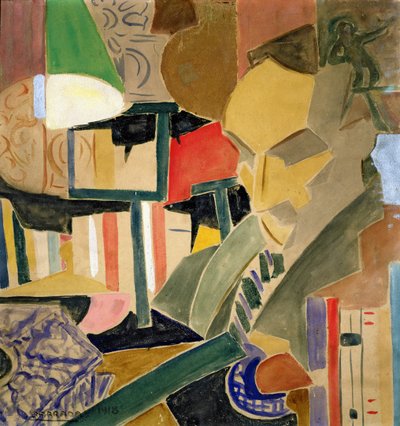 Portrait of Joan Salvat-Papasseit by Rafael Perez Barradas